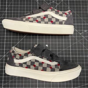 Vans x Autism Awareness comfycush Old Skool Velcro size 4.5Y
